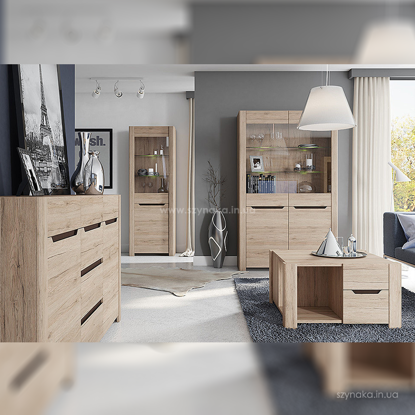 Витрина 2д Szynaka Desjo 02 со стеклом Витрина 2д Szynaka Desjo 02 со стеклом