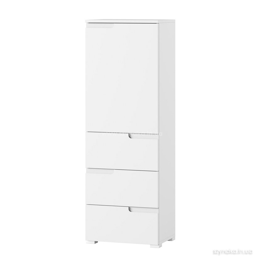 Шкаф 1д 3ш Selene 11 цвет белый Шкаф 1д 3ш Selene 11 цвет белый