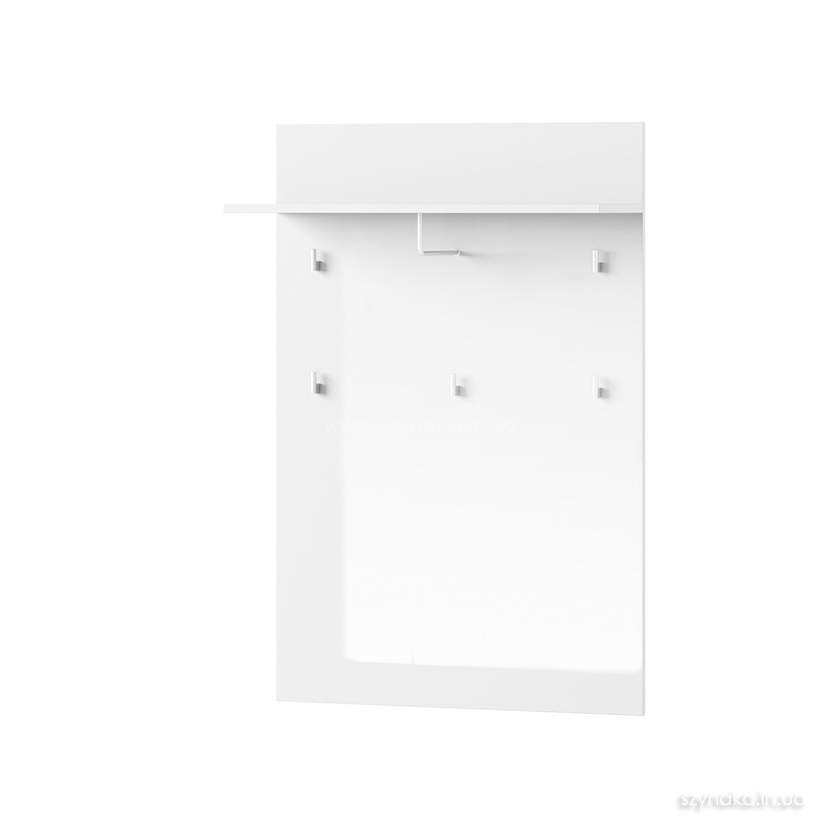 Панель навесная с вешалками Selene 20 цвет белый Панель навесная с вешалками Selene 20 цвет белый