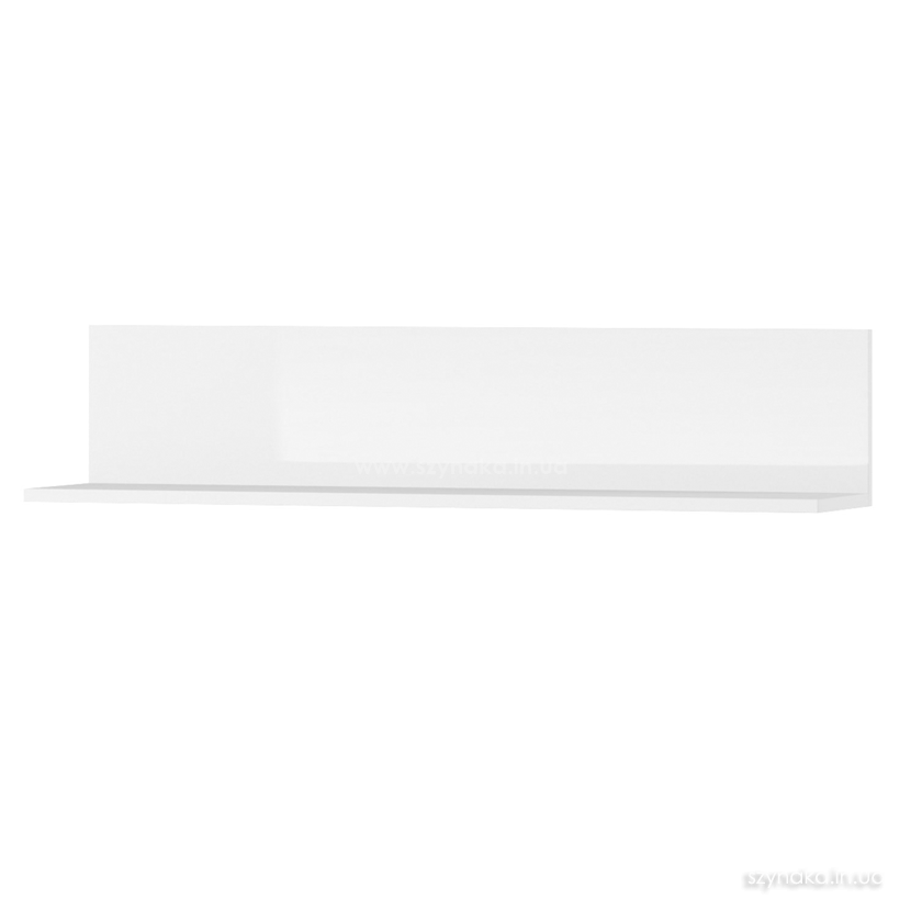 Полка навесная Selene 23 цвет белый Полка навесная Selene 23 цвет белый