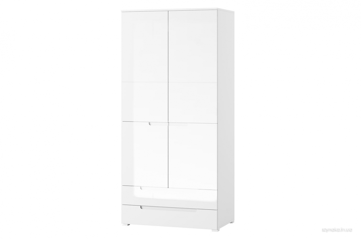 Шкаф 2д 2ш Selene 28 цвет белый Шкаф 2д 2ш Selene 28 цвет белый