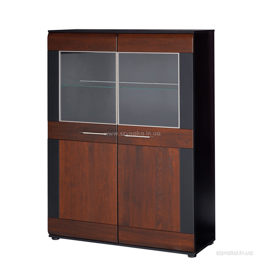 Витрина низкая 2-дверная Szynaka Vievien 15 со стеклом Витрина низкая 2-дверная Szynaka Vievien 15 со стеклом