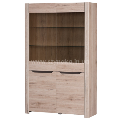 Витрина 2д Szynaka Desjo 02 со стеклом