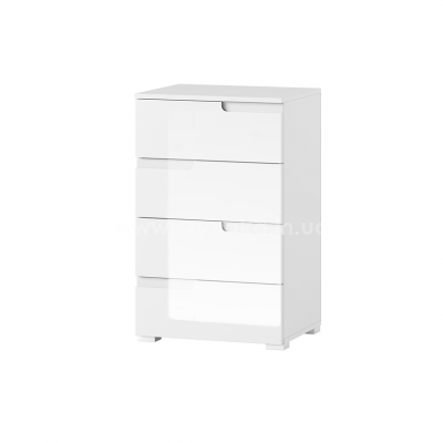 Комод 4ш Selene 02 цвет белый