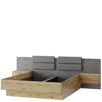 Кровать с тумбочками 160 Mediolan 02 